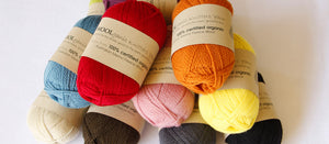 New addition: Woolganic 4ply. 100% organic Australian Merino yarn.