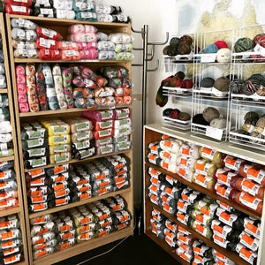 We stock all our yarns on site!