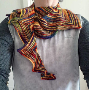 Thanks for sharing - Wollmeise shawl.
