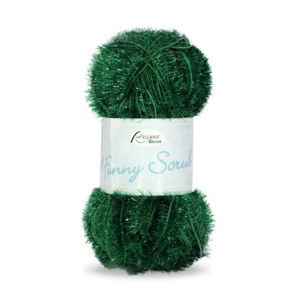 Rellana Funny Scrub 005 green, 50g - I Wool Knit