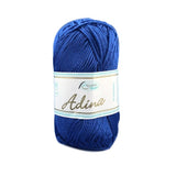 Rellana Adina 22, royal blue, 100% cotton, 4ply, 50g - I Wool Knit