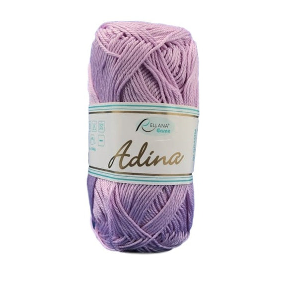Rellana Adina 37, lilac, 100% cotton, 4ply, 50g - I Wool Knit