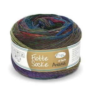 Rellana Flotte Socke Ariana 1458, 4ply, 50g - I Wool Knit