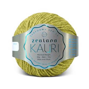 Zealana Kauri Worsted 002 Kea - Merino, possum and silk, 10ply, 50g - I Wool Knit