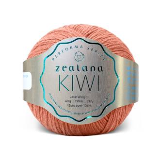 Zealana Kiwi Lace 04, Track, Merino-organic cotton-possum, 2ply, 40g - I Wool Knit