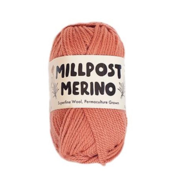 Millpost Merino 004, apricot, DK, 50g - I Wool Knit