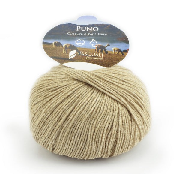Pascuali Puno 024 scotch pine, organic cotton & Alpaca, 4ply, 50g - I Wool Knit
