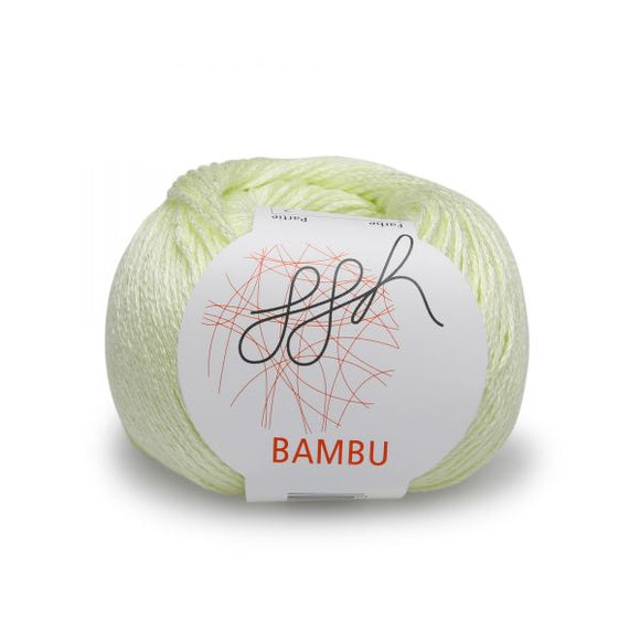 ggh Bambu 002, pale yellow-green, 100% bamboo, 50g - I Wool Knit