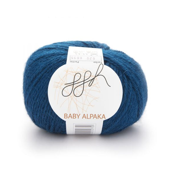 ggh Baby Alpaca Color 020, Dark Petrol, 50g - I Wool Knit