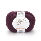 ggh Baby Alpaca Color 043, Eggplant, 50g - I Wool Knit
