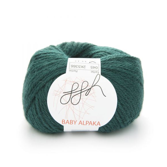 ggh Baby Alpaca Color 045, dark green, 50g - I Wool Knit