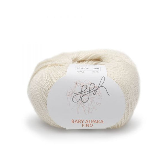 ggh Baby Alpaca Fino 004, ecru, 25g - I Wool Knit