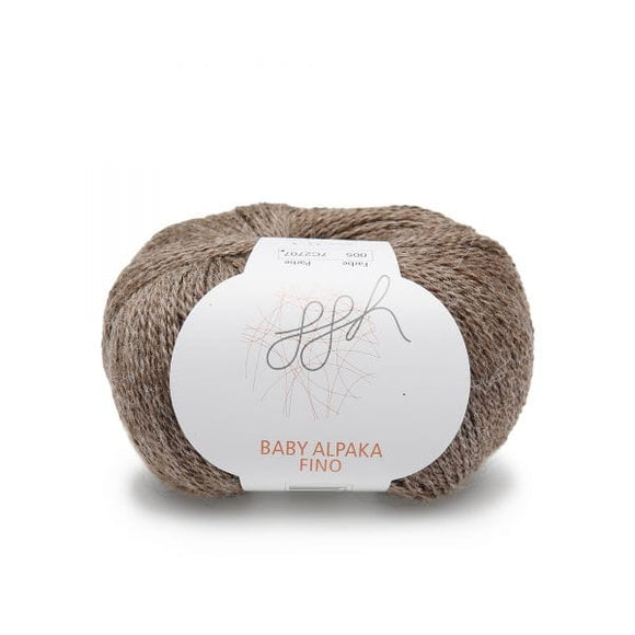 ggh Baby Alpaca Fino 005, taupe, 25g - I Wool Knit