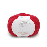 ggh Baby Alpaca Fino 008, red, 25g - I Wool Knit