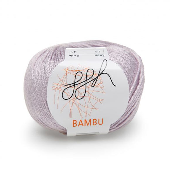 ggh Bambu 015, lavender, 100% bamboo, 50g - I Wool Knit