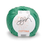 ggh Cottina 043 green, 100% cotton, 8ply, 50g - I Wool Knit