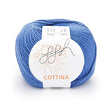 ggh Cottina 007 cornflower blue, 100% cotton, 8ply, 50g - I Wool Knit