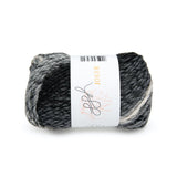 ggh Joker 028, ecru-grey, variegated bulky wool blend, 12ply, 50g - I Wool Knit