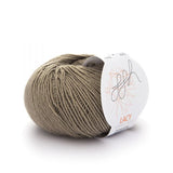 ggh Lacy 008 bronze, Merino and silk knitting yarn, 25g - I Wool Knit
