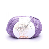 ggh Manila Dégradé 002, Lilac-Purple, Cotton, Linen & Viscose blend, 50g, - I Wool Knit