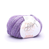 ggh Manila Dégradé 002, Lilac-Purple, Cotton, Linen & Viscose blend, 50g, - I Wool Knit