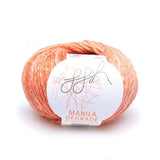 ggh Manila Dégradé 008, coral-apricot, Cotton, Linen & Viscose blend, 50g - I Wool Knit