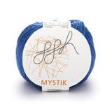 ggh Mystik 072 cornflower blue, cotton & viscose, 50g - I Wool Knit