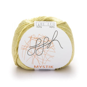 ggh Mystik 122 pale reed, cotton & viscose, 50g - I Wool Knit