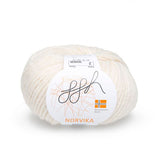 ggh Norvika 002, ecru, bulky, 50g - I Wool Knit