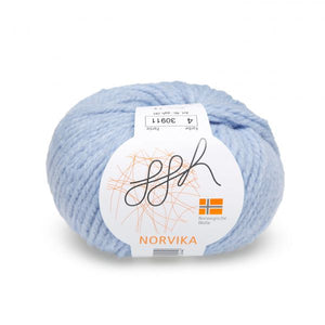 ggh Norvika 004, light blue, bulky, 50g - I Wool Knit