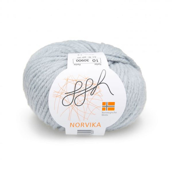 ggh Norvika 010, light blue-grey, bulky, 50g - I Wool Knit