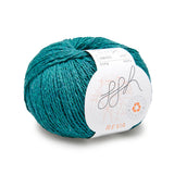 ggh Reva 017 Blue-green, Recycled Denim Cotton Yarn, 50g - I Wool Knit