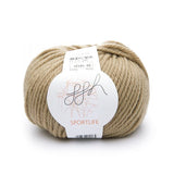 ggh Sportlife 030 cinnamon & sugar, wool, 10ply, 50g - I Wool Knit