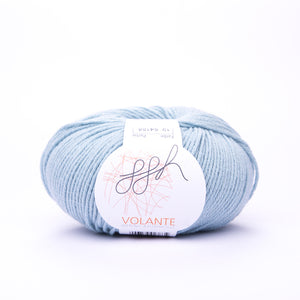 ggh Volante 019 light blue, Merino with cotton, 50g - I Wool Knit