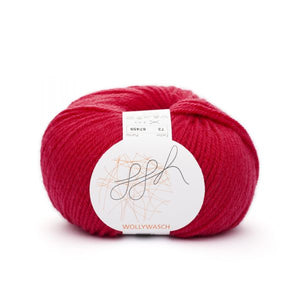 ggh Wollywasch 073, bright red,  8ply, 50g - I Wool Knit