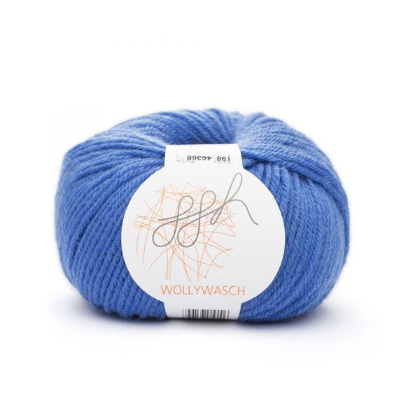 ggh Wollywasch 198, saphir blue, 8ply, 50g - I Wool Knit