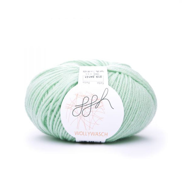 ggh Wollywasch 219, light mint, 8ply, 50g - I Wool Knit